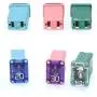 30 pc Automotive MCASE Mini Box Shaped Cartridge Fuse Kit for Cars, Trucks, and SUVs