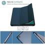 ProCase Galaxy Tab A 10.1 Case 2019 Model T510 T515 T517, Slim Lightweight Stand Case Shell Cover for 10.1 Inch Galaxy Tab A Tablet SM-T510 SM-T515 SM-T517 2019 Release -Navy