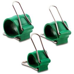 GadgetKlip Variety Packs: Universal Cable and Cord Organizing Clip for Managing Cords, Plants, Cables, Wires, Home, Offices, Garden, Indoors/Outdoors, (Qty 12, Small Green, Medium Green, Large Green)