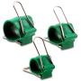 GadgetKlip Variety Packs: Universal Cable and Cord Organizing Clip for Managing Cords, Plants, Cables, Wires, Home, Offices, Garden, Indoors/Outdoors, (Qty 12, Small Green, Medium Green, Large Green)