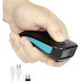 NETUM Bluetooth Barcode Scanner, Compatible with 2.4G Wireless & Bluetooth Function & Wired Connection, Connect Smart Phone, Tablet, PC, Laser Bar Code Reader Work with Windows, Mac,Android, iOS