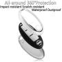 Key Fob Cover for Nissan Infiniti,Soft TPU Key Fob Case All-Around Protector Plating Shell Fit Keyless Smart Remote Key of Nissan Aitime Rogue Sentra Maxima Murano Pathfinder Sedan Infiniti - Black
