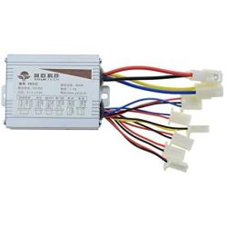 WOOSTAR Motorcycle Speed Controller 36V 500W Replacement for Electrical Scooter E Bike Bicycle Tricycle Brush