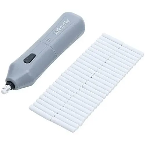 Battery Operated Pencil Eraser Electric Eraser with 51 Eraser Refills for Graphite Pencil And Color Pencils