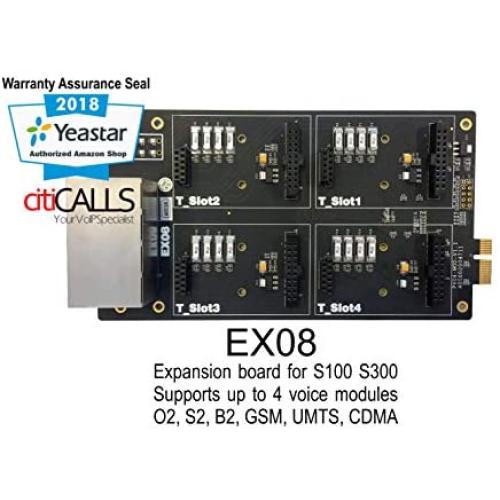 YeaStar YST-EX08 Module Expansion Span 8 RJ11 Ports for S100 S300 PBX