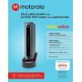 Motorola MT7711 24X8 Cable Modem/Router with Two Phone Ports, DOCSIS 3.0 Modem, and AC1900 Dual Band WiFi Gigabit Router, for Comcast XFINITY Internet and Voice