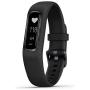Garmin vivosmart 4, Activity and Fitness Tracker w/ Pulse Ox and Heart Rate Monitor, Black