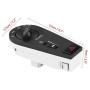 Qiilu Headlight Switch Head Lamp Switch Headlight Fog Lights Switch for 20942844 Truck FH12 FM VNL