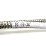 TRI-TRONICS BF-A-36T 0.125 INCH, 3 FEET, Glass, Fiber Optic Cable, Stainless Steel Jacket, Diffuse Mode, BIFURCATED