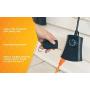 Southwire 2307SW Vinyl Outdoor Extension Cord In Orange With 3-Prong Plug (25 Feet, 16/3 gauge)