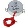 Fielect 1Pcs Synchronous Motor AC 12V 4-5RPM Turntable Motor CW/CCW Direction 4W TYC-50 Horizontal Hole Shaft