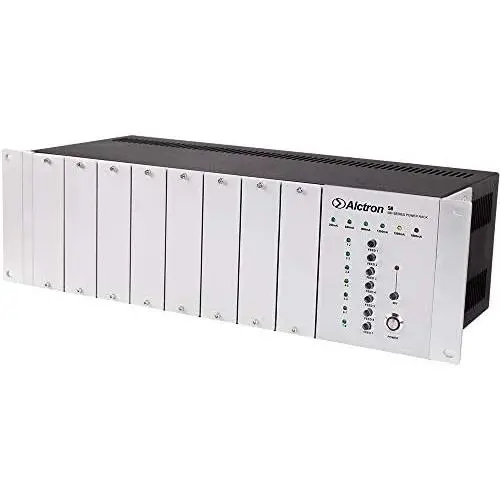 Alctron S8 8-slots 500 series power rack designed for 500 series products