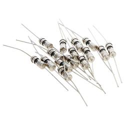 Fielect 20pcs 250V 1.5A Fast Blow Axial Lead Tube Fuse Glass Tube Fuses 3.6x10mm