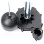 WaterAce WA50CPED Pedestal Pump, Black