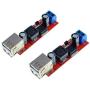 Oiyagai 2pcs DC to DC Voltage Regulator Step Down Power Supply Buck Converter Module 6-40V to 5V 3A Dual USB Port Output