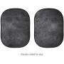 Fovitec - 5x6.5 Hand-Painted Gray Pop-Up Collapsible Backdrop for Video & Photo