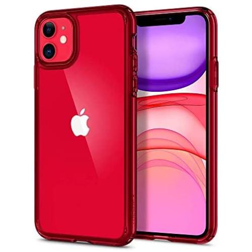 Spigen Ultra Hybrid Designed for iPhone 11 Case (2019) - Red Crystal
