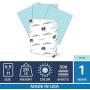 Hammermill Colored Paper, 20 lb Blue Printer Paper, 8.5 x 11-1 Ream (500 Sheets) - Made in the USA, Pastel Paper, 103309R