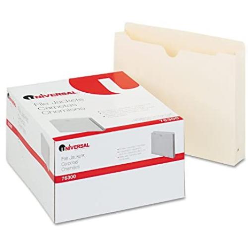 UNV76300 - Universal Economical File Jackets with Two Inch Expansion