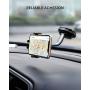 AUKEY Car Phone Mount [Strong Suction] Windshield Dashboard Car Phone Holder Anti-Shake 360 Degree Rotation Compatible with iPhone 11 Pro Max/11/XS Max/XS/8 and More