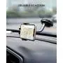 AUKEY Car Phone Mount [Strong Suction] Windshield Dashboard Car Phone Holder Anti-Shake 360 Degree Rotation Compatible with iPhone 11 Pro Max/11/XS Max/XS/8 and More