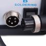 CO-Z 2 in 1 SMD Soldering Iron & Hot Air Rework Station with LED Display, 898D Soldering Kit with Heat Gun, Digital Electronic Repair Tool with 11pcs Soldering Tips