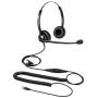 Beebang Office Telephone Headset RJ9 Jack with Pro Noise Canceling Microphone and Mute Switch Controls for Plantronics Jabra Polycom Nortel Shoretel Aastra Avaya Alcatel Landline Phones