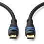 BlueRigger 4K HDMI Cable (50 Feet, Black,4K 30Hz,High Speed, in-Wall CL3 Rated)