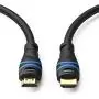 BlueRigger 4K HDMI Cable (50 Feet, Black,4K 30Hz,High Speed, in-Wall CL3 Rated)