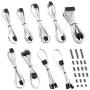 CableMod RT-Series ModMesh Classic Cable Kit for ASUS and Seasonic - White [cm-RTS-CKIT-NKW-R]