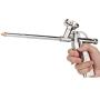 Wendry Stainless Steel Caulking Foaming Gun, Foam Expanding Spray Gun Sealant Dispensing PU Insulating Applicator Tool Easy to Use and Clean