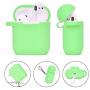 Filoto Case for Airpods , Airpod Case Cover for Apple Airpods 2&1 Charging Case, Cute Air Pods Silicone Protective Accessories Cases/Keychain/Pompom/Strap, Best Gift for Girls (Avocado Green)