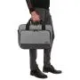 Luxja Projector Case, Projector Bag with Protective Laptop Sleeve, Projector Carrying Case with Accessories Pockets, Large(16 x 11.5 x 5.75 Inches), Gray