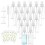 Spray Bottles 2oz/60ml Small Spray Bottle Fine Mist Mini Empty Clear Plastic Travel Size Spray Bottle Refillable Containers Atomiser Bottles for Essential Oil, Perfume,Travel Bottle 20Pack
