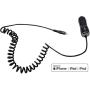 Apple Certified iPhone Car Charger - Ultra Durable 4ft Coiled Lightning Cable - 3.4 Amp Rapid Power - iPhone 12 11 Pro Max XS XR X 8 Plus 7 6S 6 SE 5S 5C 5 iPad Mini Air iPod - Extra USB Port (Black)