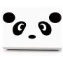 HRH 2 in 1 Cute Panda Laptop Body Shell Protective PC Hard Case Cover and Matching Silicone Keyboard Cover for MacBook Old Pro 13''Inch WITH CD-ROM Drive (A1278),Release Early 2012/2011/2010/2009/2008