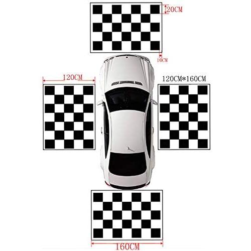 CarThree Fabrics Calibration Cloth Special for 360 Degree Surround Bird View System Debugging Clothes 4 Pcs Nonwoven