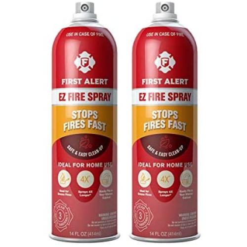 First Alert SA101X2 3055574 fire extinguisher, 2-pack