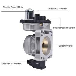 EVIL ENERGY Electronic Throttle Body Assembly Compatible with Ford F-150 V8 4.6L 2002-2006 Ford Crown Victoria V8 4.6L 2005-2011 Replacement for 9W7Z9E926AA TB1014