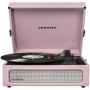 Crosley CR8017A-AM Voyager Vintage Portable Turntable with Bluetooth Receiver and Built-in Speakers, Amethyst