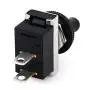 Baomain Toggle Switch SPST ON-Off Type 2 Pin 12V 10A with Waterproof Cover for Auto Car