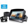 ZEROXCLUB Rear View Camera Kit, 1080P FHD Car Backup Camera IP69 Waterproof Night Vision Reverse Camera Monitor for Van RV Truck Trailer (SY01) ZEROXCLUB Rear View Camera Kit, 1080P FHD Car Backup Camera IP69 Waterproof Night Vision Reverse Camera Monitor for Van RV Truck Trailer (SY01)