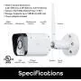 Geeni Hawk 3 HD 1080p Outdoor Security Camera, IP66 Weatherproof WiFi Surveillance with Night Vision and Motion Detection, Compatible with Alexa and Google Assistant, No Hub Required