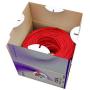 Newyork Cables, Cat6 Riser (CMR) 1000ft - 23AWG 4 Pair, Solid 550MHz, Noise Reducing Cross Separator, 10 Gigabit Speed, Unshielded Twisted Pair (UTP), Bulk Ethernet Cable