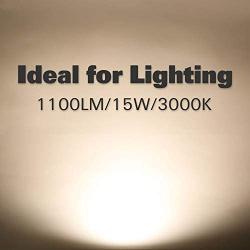 12 Pack 5/6 Inch LED Recessed Lighting, Baffle Trim, CRI90, 15W=100W, 1100lm, 3000K Warm White, Dimmable Recessed Lighting, Damp Rated LED Recessed Downlight, ETL Listed