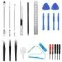 Rarlight Screwdriver Set with Magnetic Driver Kit, Professional Electronics Repair Tool Kit with Portable Oxford Bag for Laptop, iPhone, iPad, Cellphone, Watch, PC, Computer, Camera (001) Rarlight Screwdriver Set with Magnetic Driver Kit, Professional Electronics Repair Tool Kit with Portable Oxford Bag for Laptop, iPhone, iPad, Cellphone, Watch, PC, Computer, Camera (001)
