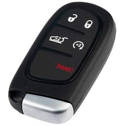 Smart Key fits 2014-2019 Jeep Cherokee Keyless Entry Remote Start Fob (GQ4-54T) 2015 2016 2017 2018