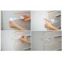Child Safety Cabinet Locks for Baby Proofing (6 Pack) No Tool or Drilling Needed with Super Strong 3M Adhesive, Multi-Purpose Locks, Baby Proof Home Drawer, Cabinets, Oven, Window, Toilet Seat