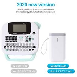 Label Maker Machine NiiMbot D11 2020 Portable Wireless Connection Label Printer Tape Included Multiple Templates Available for Smartphone Tablet Easy to Use Office Home Organization USB Rechargeable