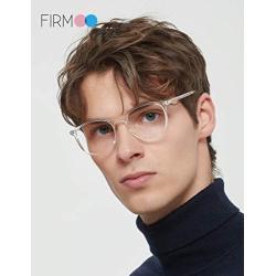 Firmoo Blue Light Blocking Reading Glasses Unisex, Square Computer Reading Glasses with Magnification